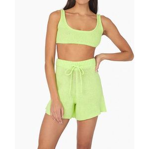 NWT WeWoreWhat Knit Sweater Shorts